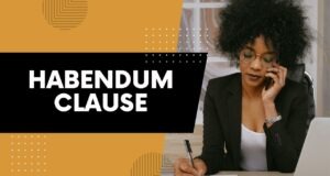 Habendum Clause Habendum Clause