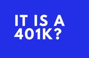 It is a 401k? It is a 401k?