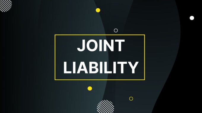 Joint Liability Joint Liability