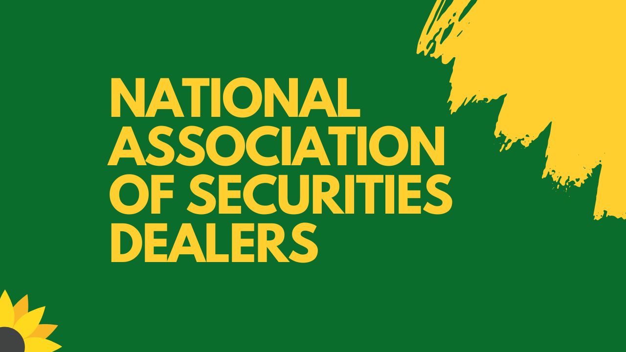 Nsd Traders National Association Of Securities Dealers (NASD) - Finance Reference