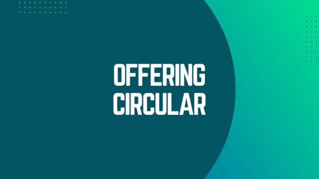 Offering Circular
