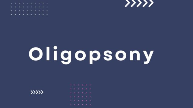 Oligopsony