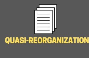 Quasi-Reorganization Quasi-Reorganization