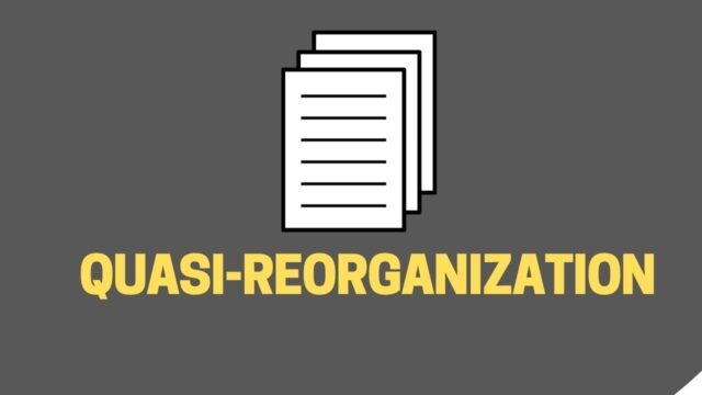 Quasi-Reorganization