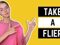 Take A Flier A flier