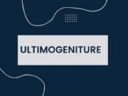 Ultimogeniture Ultimogeniture