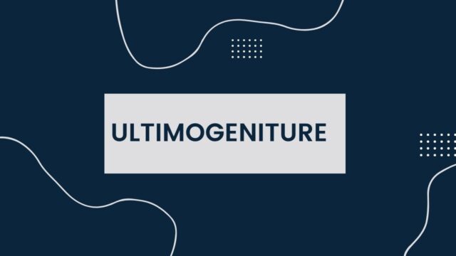 Ultimogeniture