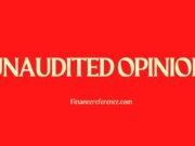Unaudited Opinion Unaudited Opinion
