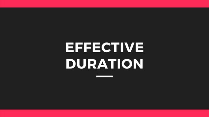 The Concept of Effective Duration effective duration