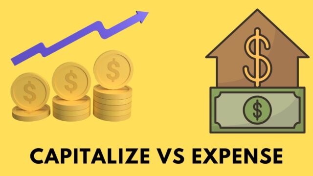 Capitalize vs Expense