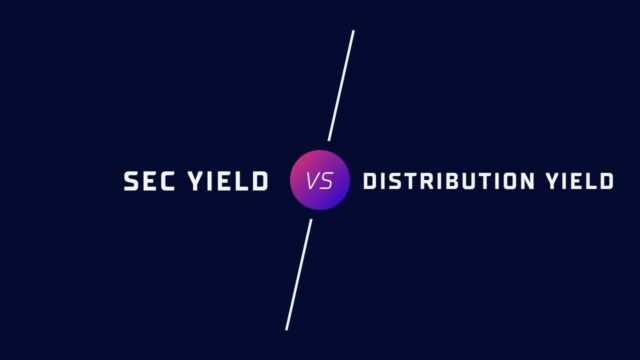 Sec Yield vs Distribution Yield