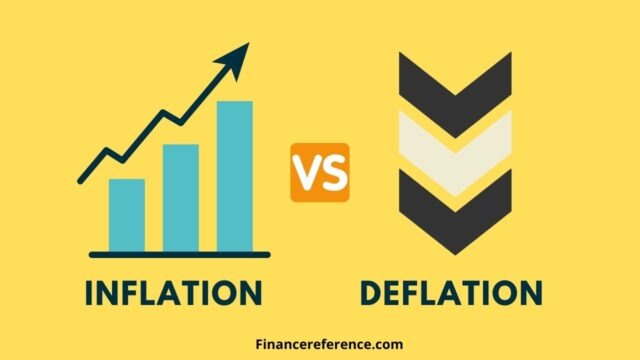 Deflation and inflation