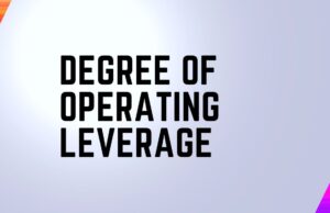 Degree of Operating Leverage Degree of Operating Leverage