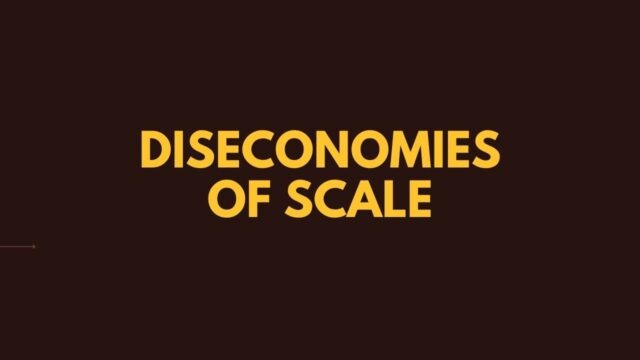 Diseconomies of scale