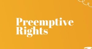 Preemptive Rights Preemptive rights