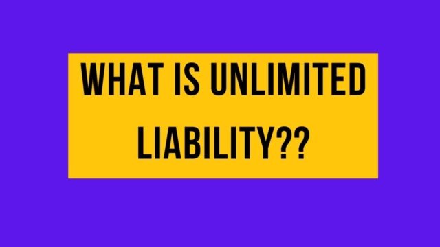 Unlimited liability