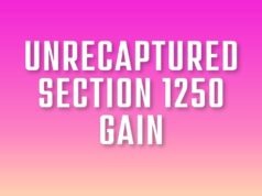 Unrecaptured Section 1250 Gain Unrecaptured Section 1250 Gain