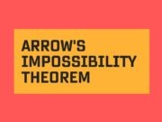 Arrow’s Impossibility Theorem Arrow's Impossibility Theorem