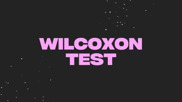 Wilcoxon test