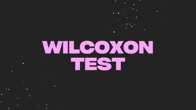 Wilcoxon Test Wilcoxon test
