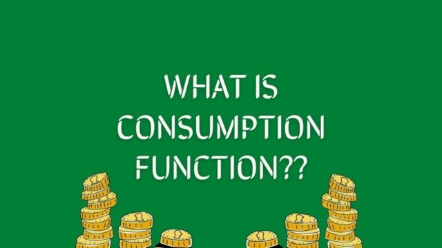 consumption function