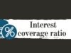 Interest Coverage Ratio interest coverage ratio
