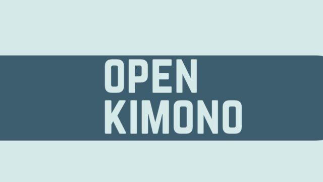 open kimono