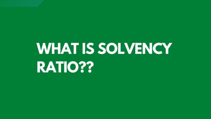 Solvency Ratio solvency ratio