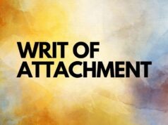 Writ of Attachment writ of attachment