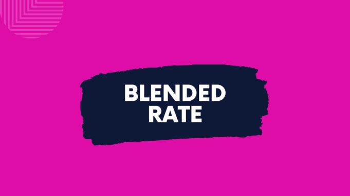 Blended Rate Blended Rate