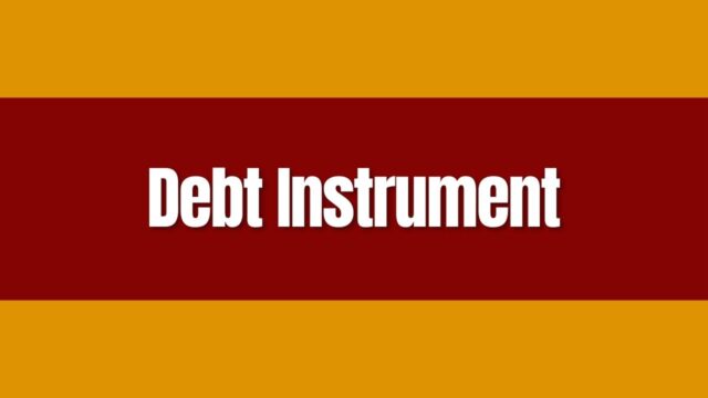 Debt Instrument