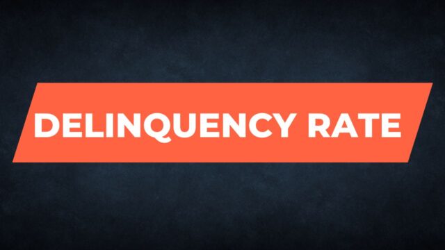 Delinquency Rate Delinquency Rate