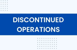 Discontinued Operations Discontinued Operations