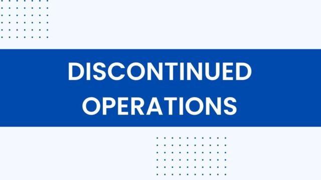 Discontinued Operations Discontinued Operations