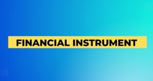 Financial Instrument Financial Instrument