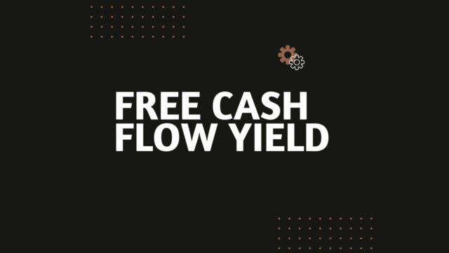 Free Cash Flow Yield