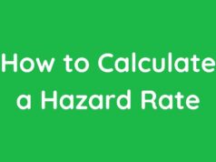 How to Calculate a Hazard Rate Hazard Rate