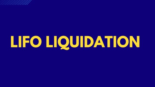 LIFO Liquidation