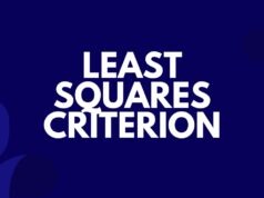 Least Squares Criterion Least Squares Criterion