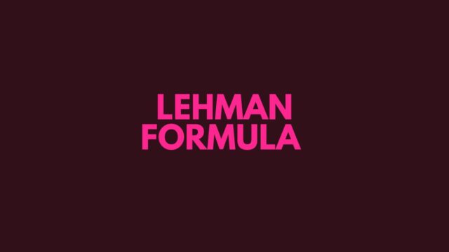 Lehman Formula Lehman Formula