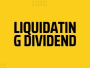 Liquidating Dividend Liquidating Dividend
