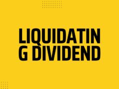 Liquidating Dividend Liquidating Dividend
