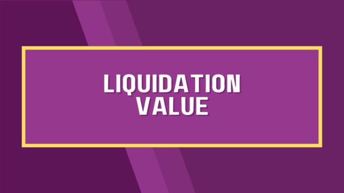 The Liquidation Value of Your Preferred Stock Liquidation Value