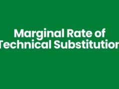 Marginal Rate of Technical Substitution Marginal Rate of Technical Substitution