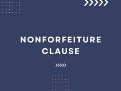 Nonforfeiture Clause Nonforfeiture Clause