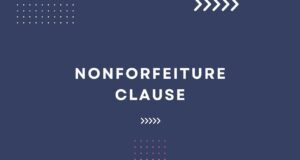 Nonforfeiture Clause Nonforfeiture Clause