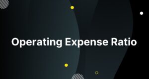 Operating Expense Ratio Operating Expense Ratio