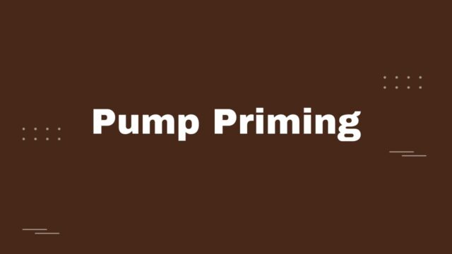 Pump Priming