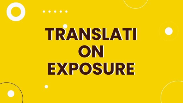 Translation Exposure