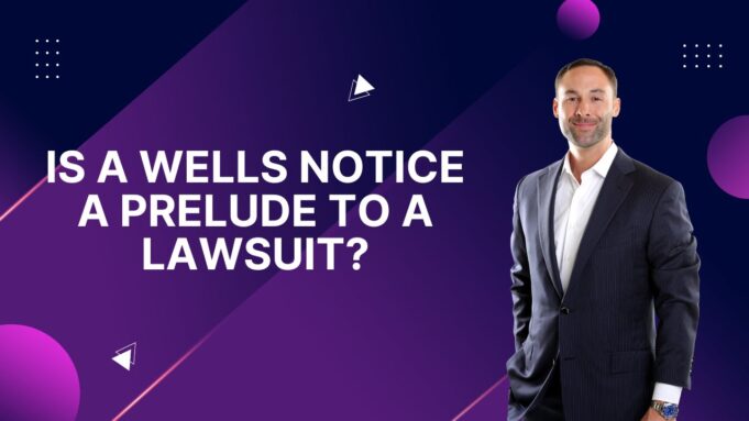 Is a Wells Notice a Prelude to a Lawsuit? Wells Notice